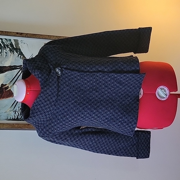 Loose Fit Wool Blend Cardigan - Picture 1 of 12